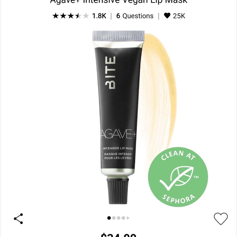 Bite Beauty Agave Lip Mask - Natural